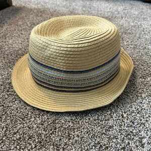 NWOT Cat & Jack Toddler Paper Straw Fedora Hat